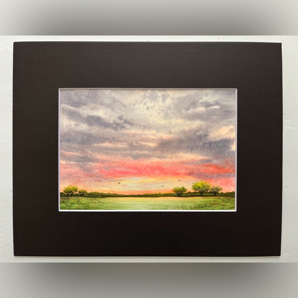 Original Watercolor Landscape Painting by me (Shannon Perrie/Perrie…